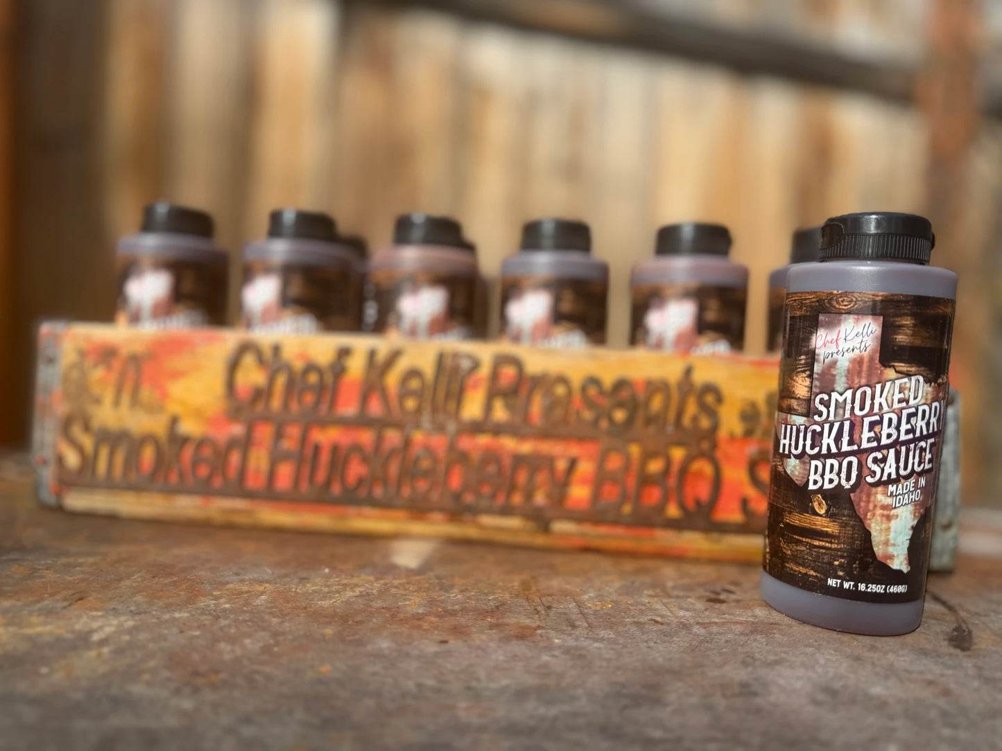 Smoked Huckleberry BBQ Sauce